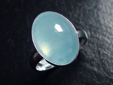 Aquamarin Ring 6,32 Ct.  oval