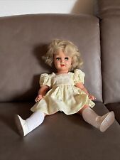 alte Puppe von Wernicke 40er/50er Jahre ca. 50 cm bekleidet