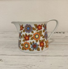 Süße Kanne / Krug Z & Co Tirschenreuth Vintage Prilblumen 60er / 70er Jahre