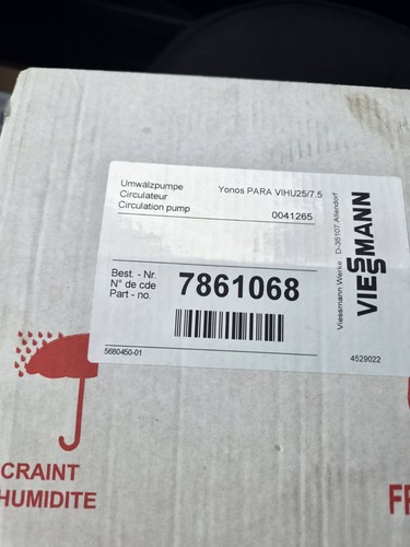 Viessmann 7861068 umwälzpumpe - viessmann,