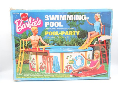 Pool party barbie - pool-party, mattel