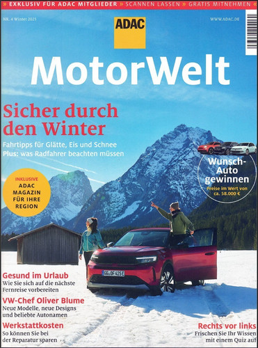 Adac motorwelt ausgabe - motorwelt,