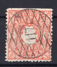 Sachsen Nummernstpl 117 FRAUENSTEIN auf  15 tadellos gest. (EA0106