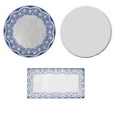 Deko Tortenspitzen Tortenunterlagen Bäckerei eckig rund weiß Ø