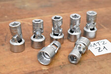 verschiedene Gelenksteckschlüssel Steckschlüssel 3/8" Stahlwille Ex. Bundeswehr