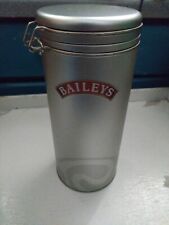 Schöne Metalldose von Baileys silber
