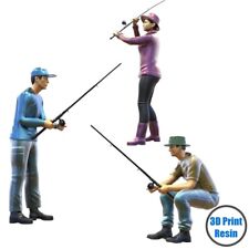 Angler / Fischer Set - 3D