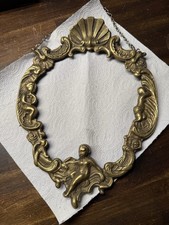 Messing Rahmen Putten Spiegel Bild Sammler Vintage Stil Antik Stil