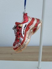 * GIFT Company Turnschuh Sneakers rot Weihnachtskugel Christbaumschmuck