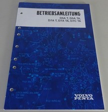 Betriebsanleitung Volvo Penta