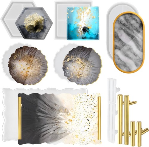 Silikon gießform set für - set,
