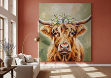 Pampas Vases Canvas Wall Art |