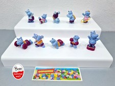 Üei Komplettsatz – Happy Hippos im Fitnessfieber – 1990 + original BPZ EU