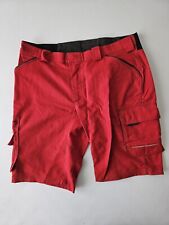 Weitblick kurze Arbeitshose Shorts Gr 54 XL Grey Bull rot ungetragen neuwertig