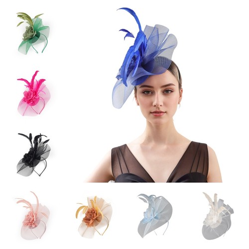 Damen fascinator feder - damen,