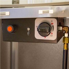 Generalüberholter MK2 Real Flame Pyramide Terrassenheizer 13kW Ersatz Ersatzbrenner