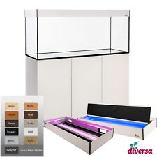 (1075,00€/Stk.) diversa Aquarium-Kombi Aquatic 120x50x50cm inkl.LED-Alex-Color /