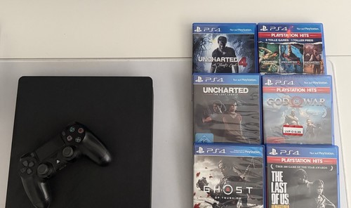 Sony playstation slim 500gb - 4,