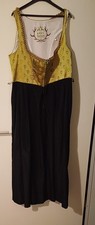 Schönes langes Dirndl in Gr 46 nur 1 mal getragen mit mieder Kette  zu verkaufen