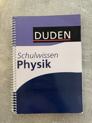 Duden schulwissen physik - duden,