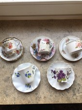 Porzellantassen, Sammeltassen,5 Stück im Konvolut!