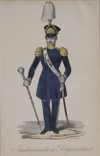 Hamburg tambour major uniform - hamburg,