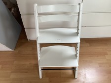 Stokke Tripp Trapp weiß Hochstuhl Newborn fähig Triptrap ☘️☘️☘️☘️☘️☘️☘️🐣🐣🐣🐣