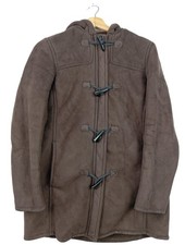 LANDS’ END Dufflecoat Damen Mantel Gr. DE 36 braun Casual-Look