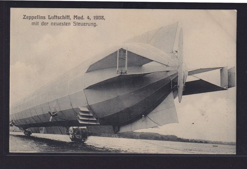 Ansichtskarte zeppelin - ansichtskarte,
