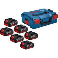 Bosch Akkupack 6x GBA 18V 4,0
