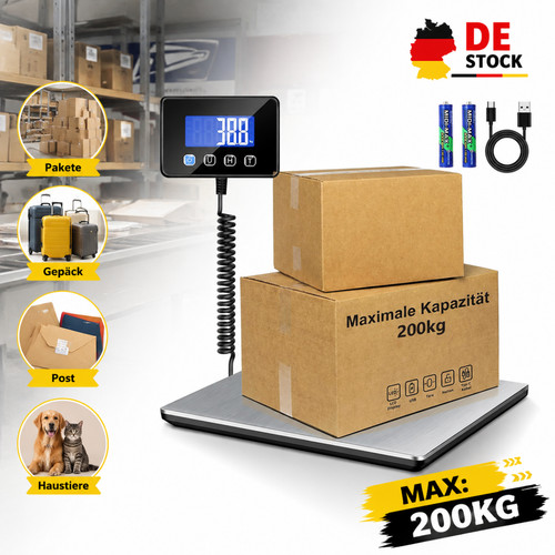 Lcd digital paketwaage - lcd,