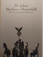 " 30 Jahre Berliner Mauerfall " Gold 999 - 1 × 1/500 oz + Album