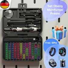 132 in 1 Feinmechaniker Schraubendreher Set Werkzeugset,Für PC Handy Uhr Brillen