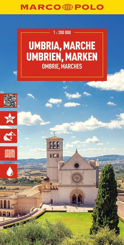 Marco polo reisekarte italien - reisekarte,