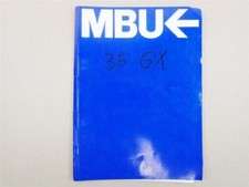 MBU Minibagger IHI 35 G Betriebsanleitung Wartungsanleitung Bedienungshandbuch