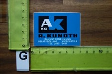 Alter Aufkleber Handwerk