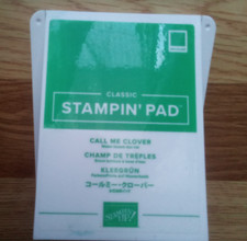 Stampin up Stempelkissen Kleegrün 2 x benutzt, super Zustand