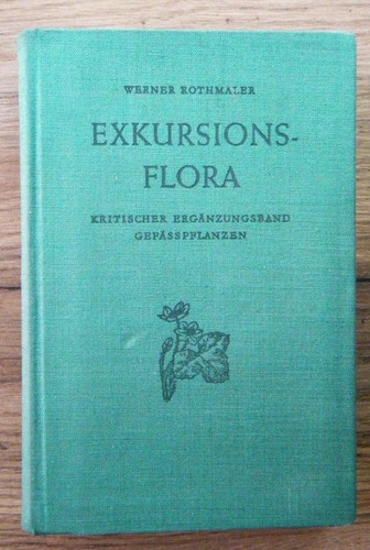 Rothmaler exkursionsflora - rothmaler,