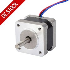 STEPPERONLINE Nema 14 Bipolar 0.9Grad 11Ncm(15.58oz.in) 0.4A 35x28.2mm 4 Drähte