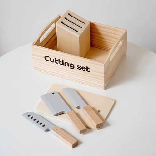 Holz küche spielset obst - holz,