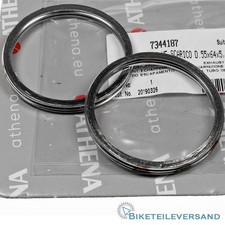2X Krümmerdichtung Auspuffdichtung f. Cagiva Navigato Raptor V-Raptor X-Tra 1000