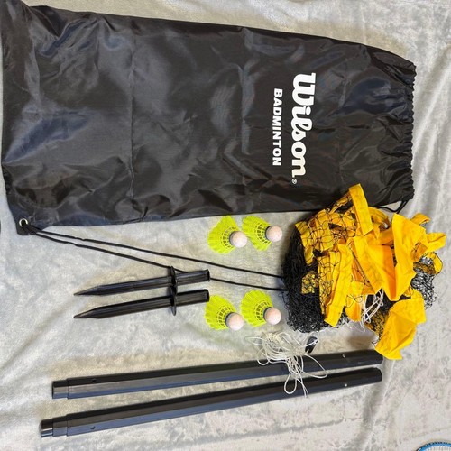 Wilson badminton set with - set,