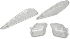Set 4 Gemme Blinker Transparent MBK Booster für Yamaha Bws 50 Neu Generation