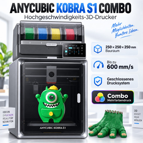 Anycubic kobra combo - kobra, s1