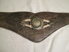  Trachten Damen Leder Gürtel Fa. WERNER  80 cm