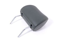 1x A4 B5 A6 4B Kopfstütze hinten Mitte Leder grün steppengrün Cricket Recaro