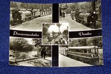 Pioniereisenbahn dresden - ak,