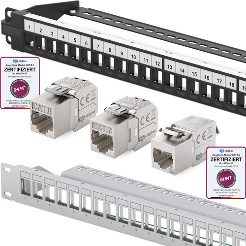 Patchpanel cat6a cat7 - patchpanel,