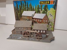 Faller H0 388 Hexenlochmühle mit Motor Sägewerk Mühle mit Wasserrad HO Sägemühle