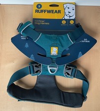 RUFFWEAR Hundegeschirr Front Range Harness, Heidelbeerblau, Größe S 43-56cm